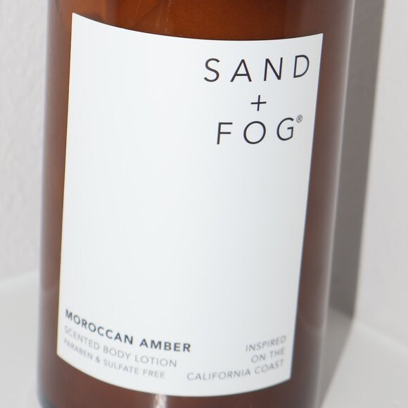 Sand + Fog Moroccan Amber Scented Body Lotion Pump Bottle - Picture 4 of 4